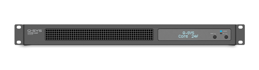 正面图 - Q-SYS Core 24f