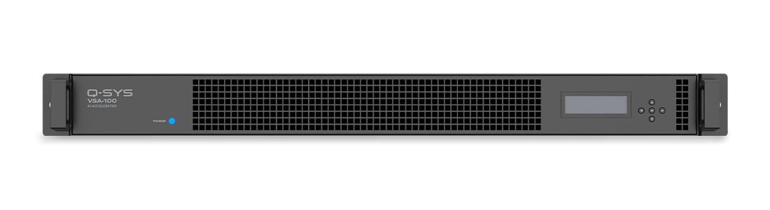 正面图 - Q-SYS VSA-100