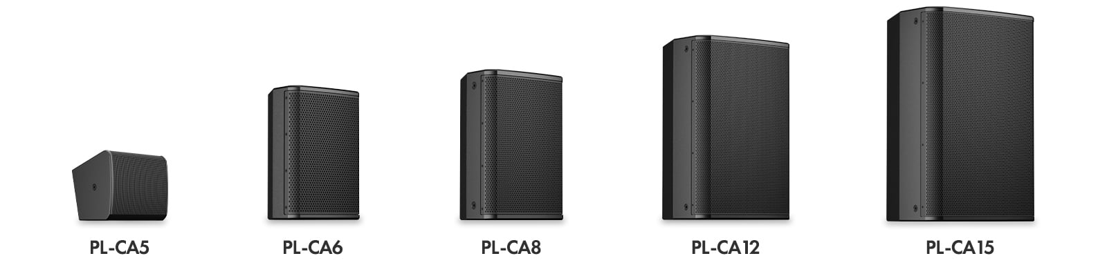 PL-CA系列主图,该系列包括PL-CA5、 PL-CA6、 PL-CA8、 PL-CA12、 PL-CA15、