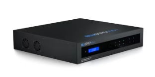 Blustream AV Matrix正面向右倾斜视图